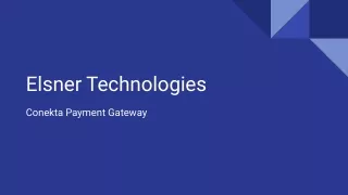 elsner technologies