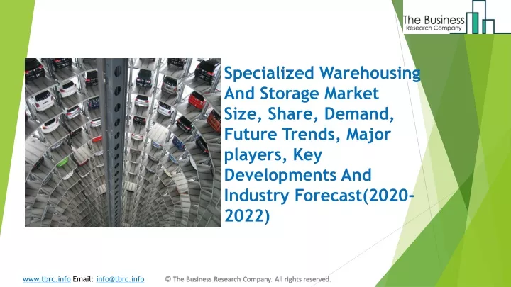 specialized warehousing and storage market size