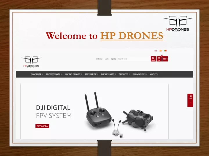 welcome to hp drones