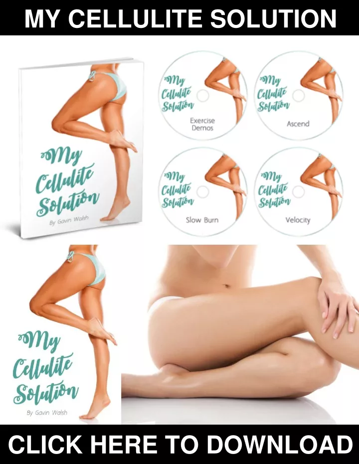 my cellulite solution