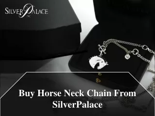 Buy Horse Neck Chain From SilverPalace