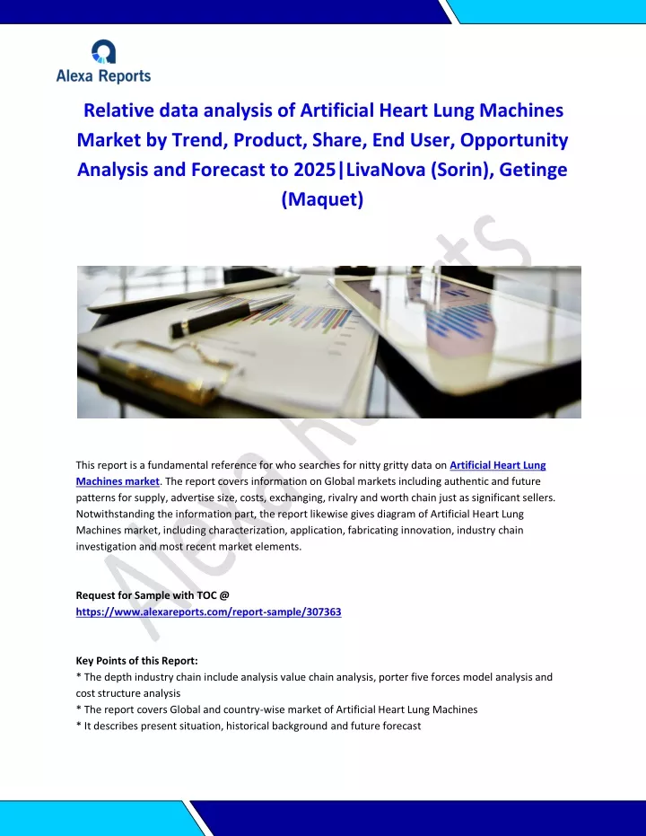 relative data analysis of artificial heart lung