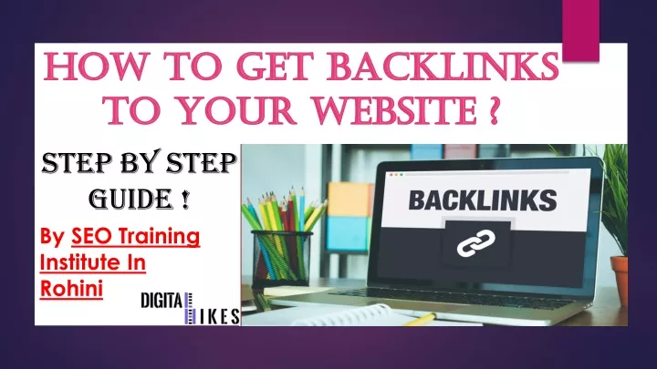 how to get backlinks to your website