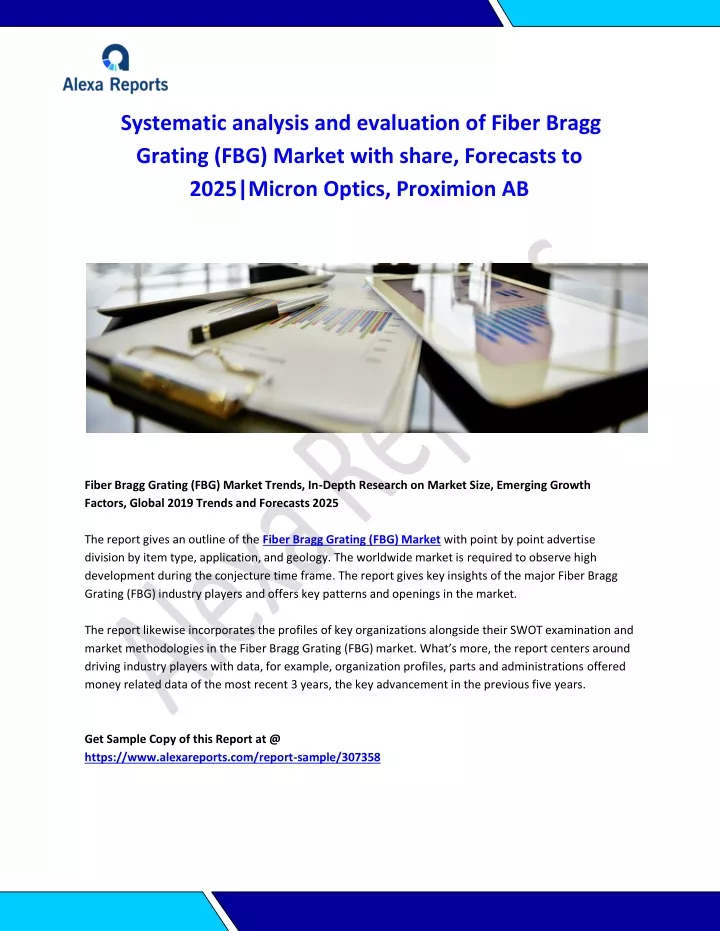 systematic analysis and evaluation of fiber bragg