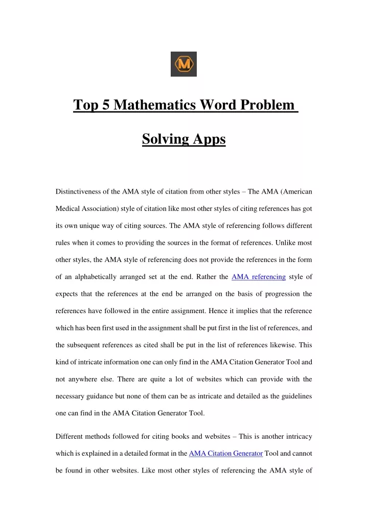 top 5 mathematics word problem