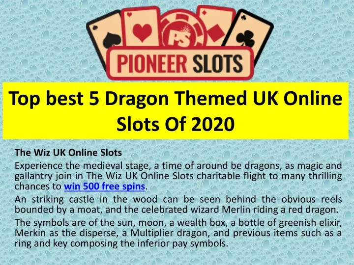 top best 5 dragon themed uk online slots of 2020