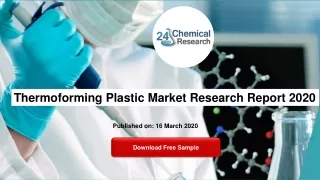 Thermoforming Plastic Market Research Report 2020