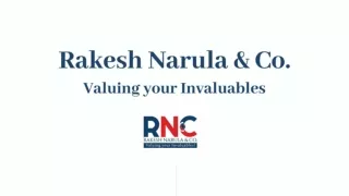 Leading Valuation Services Provider | Rakesh Narula & Co.