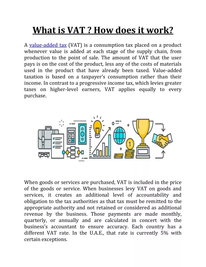 what is vat how does it work