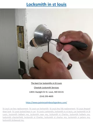 locksmith in st louis