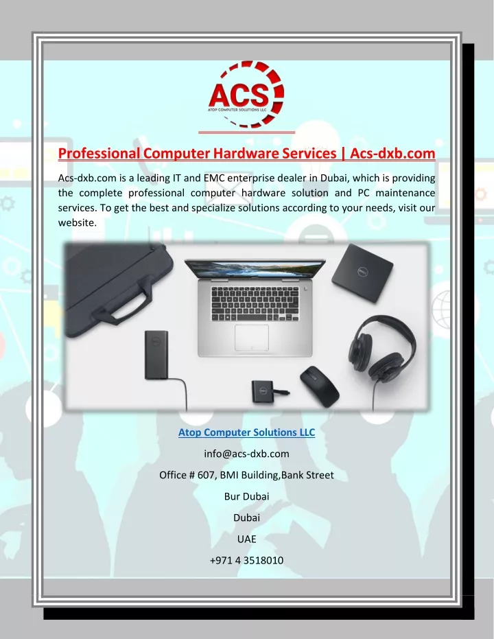 professional computer hardware services