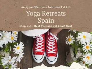 Best Yoga Retreats in Spain
