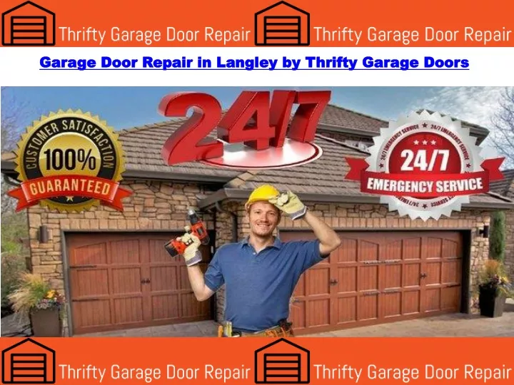 garage door repair in langley by thrifty garage