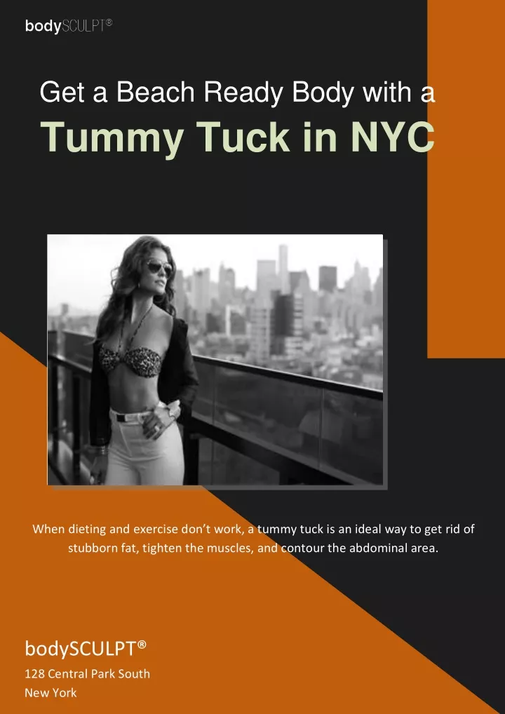 get a beach ready body with a tummy tuck in nyc