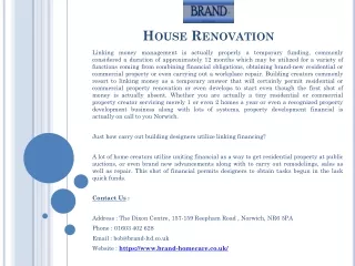 house renovation