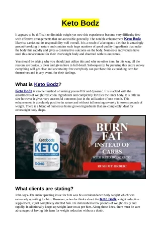 7 Stories You Didn't Know About Keto Bodz