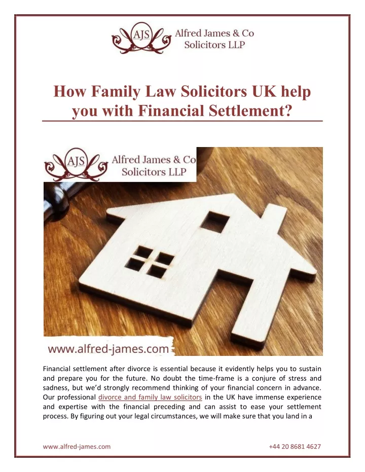 how family law solicitors uk help you with
