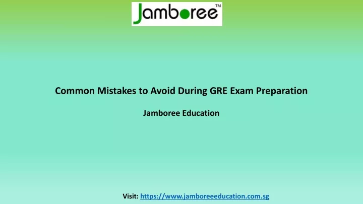 common mistakes to avoid during gre exam preparation