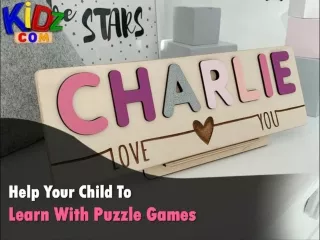 Help Your Child To Learn With Puzzle Games