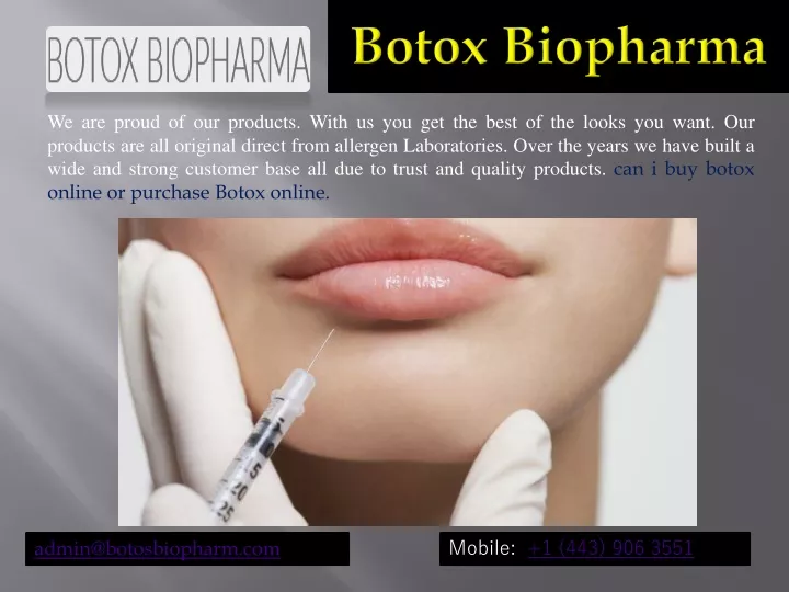 botox biopharma