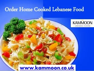 Order Home Cooked Lebanese Food