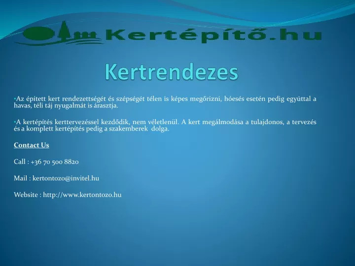 kertrendezes