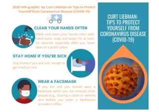 2020 Info-graphic By Curt E. Liebman On Tips To Protect Yourself From Coronavirus Disease (COVID-19)