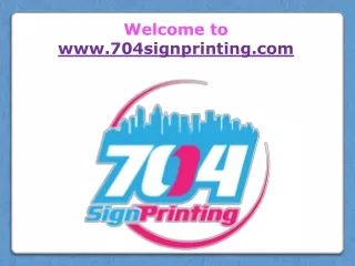 welcome to www 704signprinting com