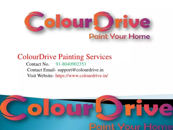 colourdrive painting services contact