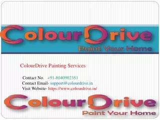 The False Ceiling Painting Case Study You'll Never Forget by ColourDrive