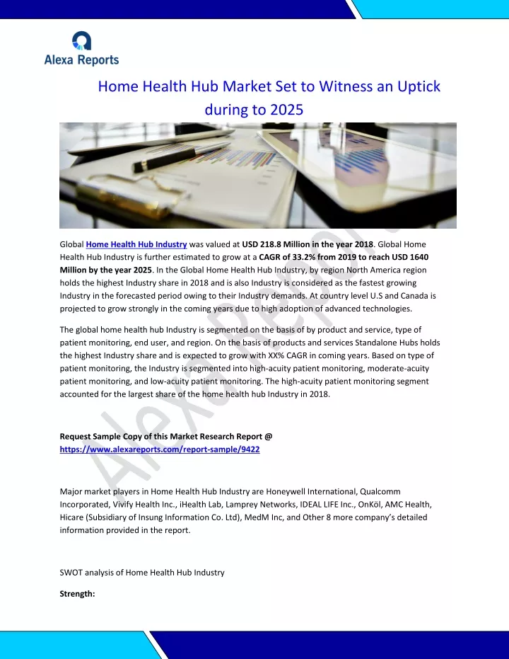 home health hub market set to witness an uptick