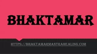 bhaktamar