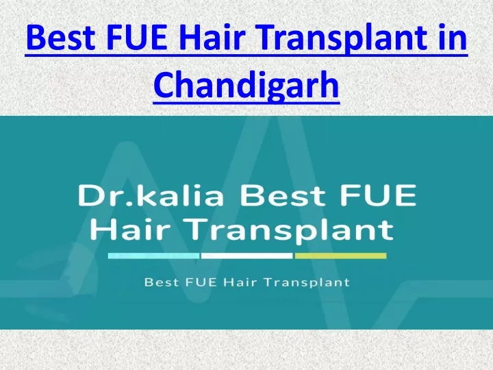 best fue hair transplant in chandigarh