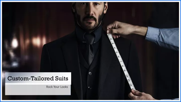 custom tailored suits