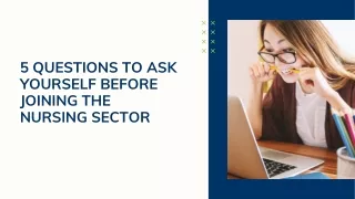 5 questions to ask yourself before joining