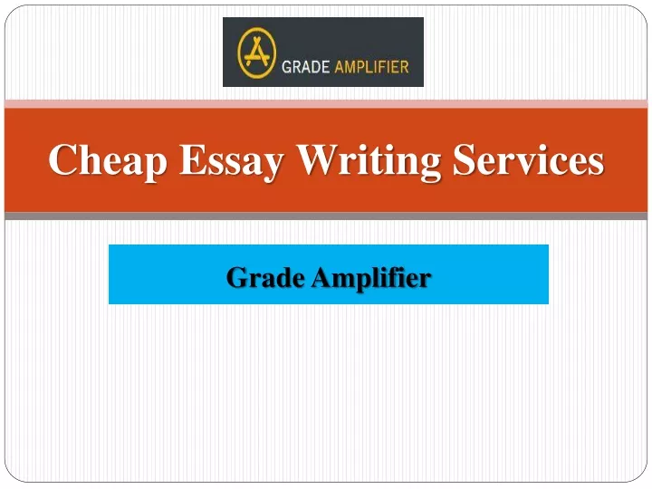 cheap essay writing services