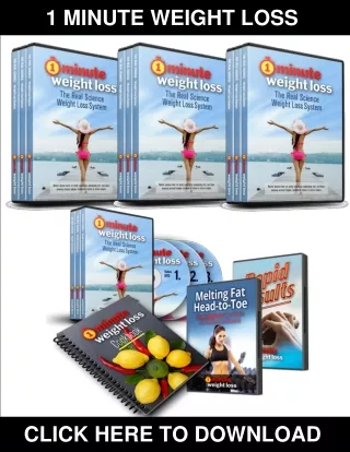 1 Minute Weight Loss PDF, eBook by Brian