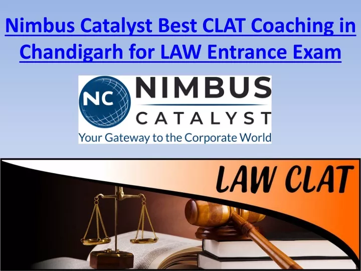nimbus catalyst best clat coaching in chandigarh for law entrance exam