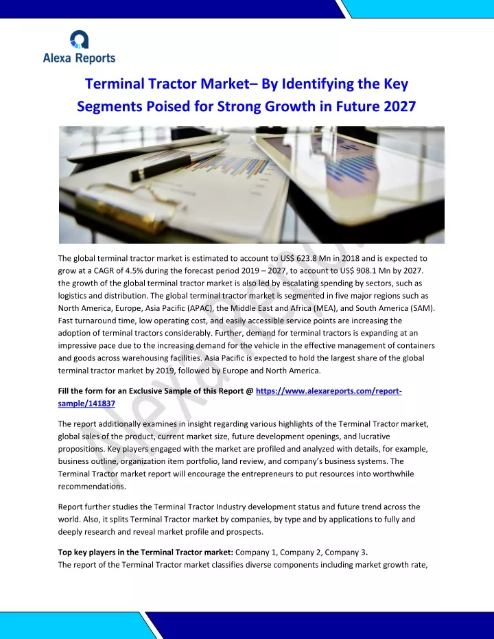 terminal tractor market by identifying