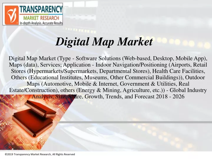 digital map market