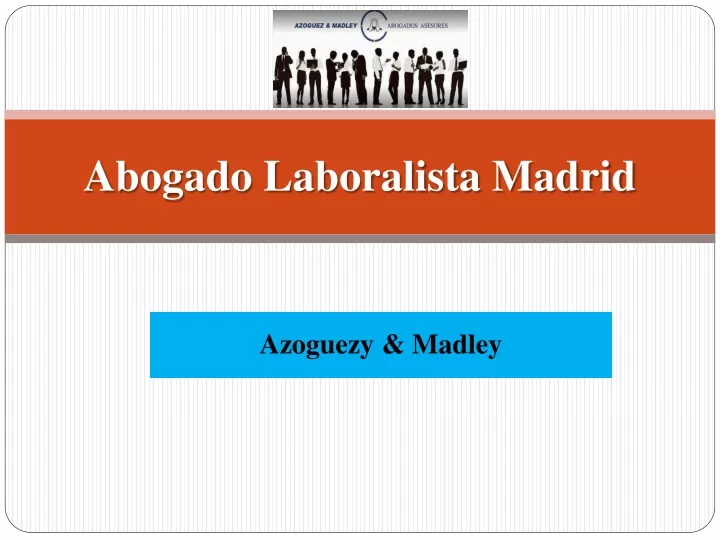 abogado laboralista madrid