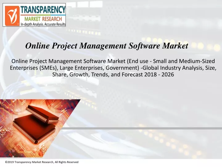 online project management software market