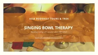 Singing Bowl Therapy