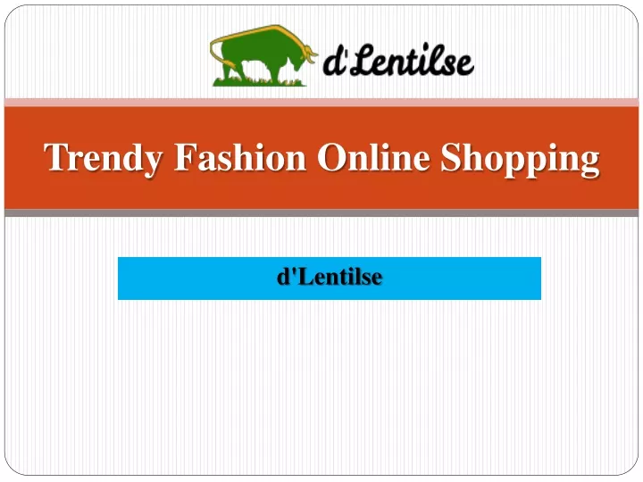 trendy fashion online shopping