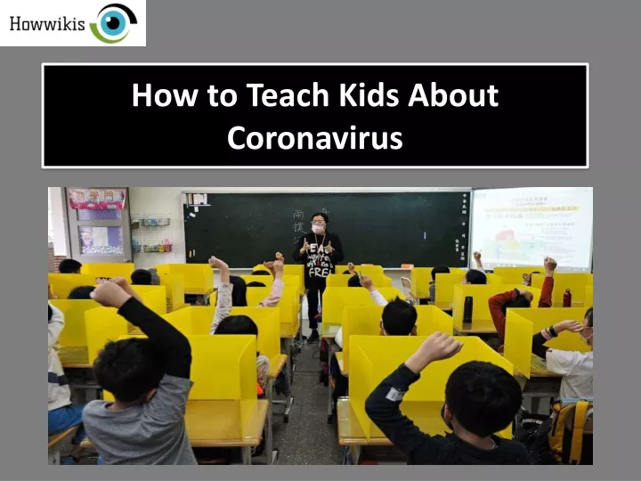 how to teach kids about coronavirus