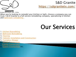 s d granite https sdgranitetx com