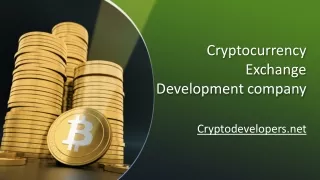 cryptocurrency exchnage software development service