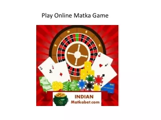 Online Matka Play Game - Play Matka Online