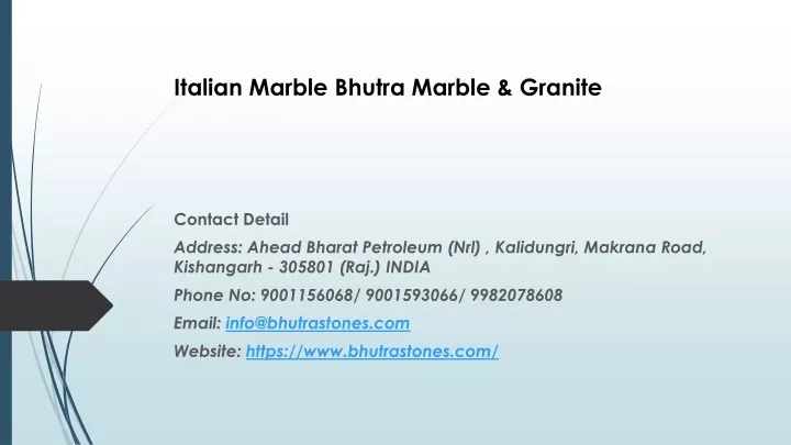 italian marble bhutra marble granite