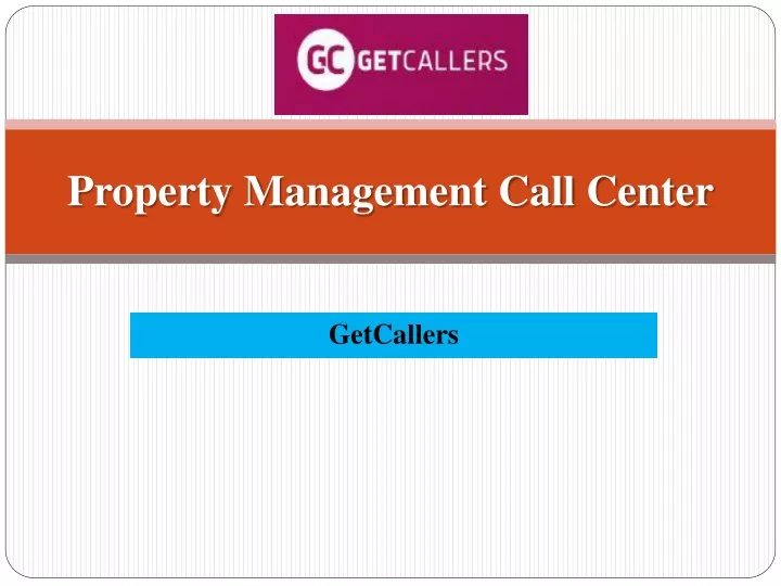 property management call center